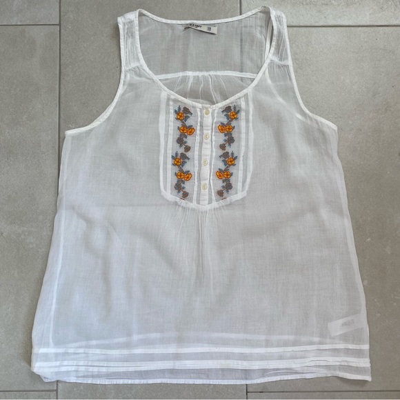 Sheer Tank Top 100% cotton - Picture 6 of 7